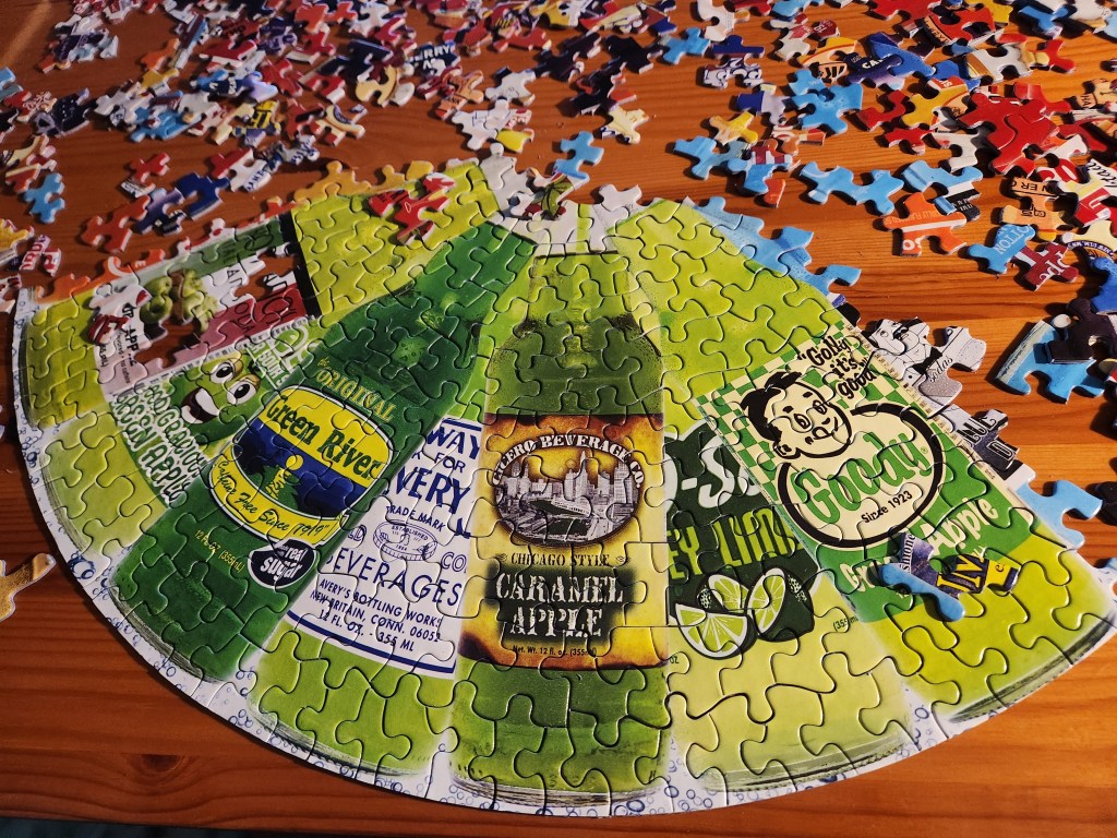 part of a jigsaw puzzle