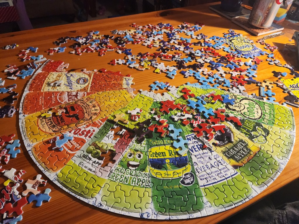 part of a jigsaw puzzle