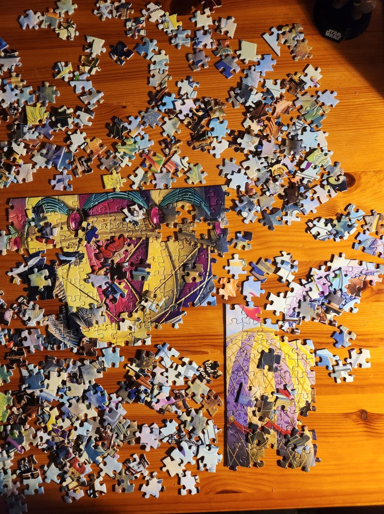 completed part of puzzle